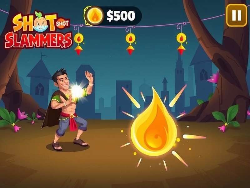 Spirit Shot Slammers Gameplay Screenshot